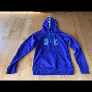 Women’s XS PURPLE Storm fleece hoodie